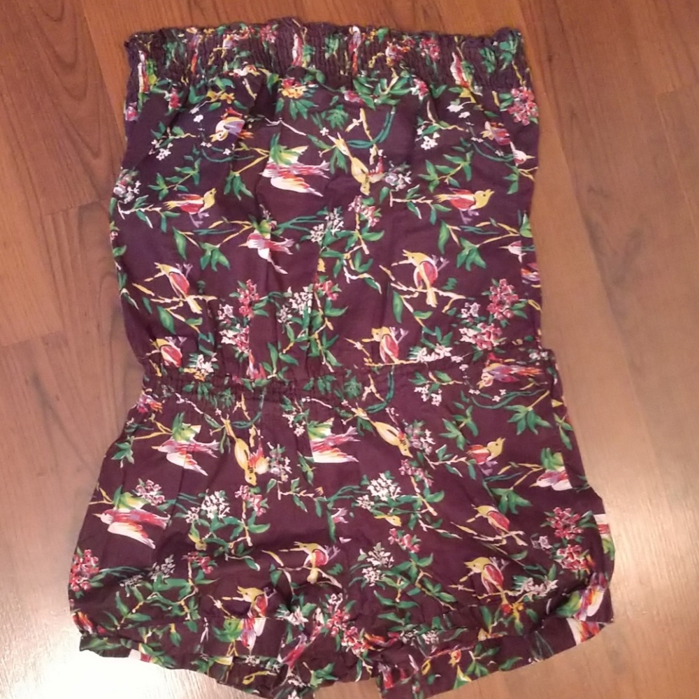 Strapless Romper